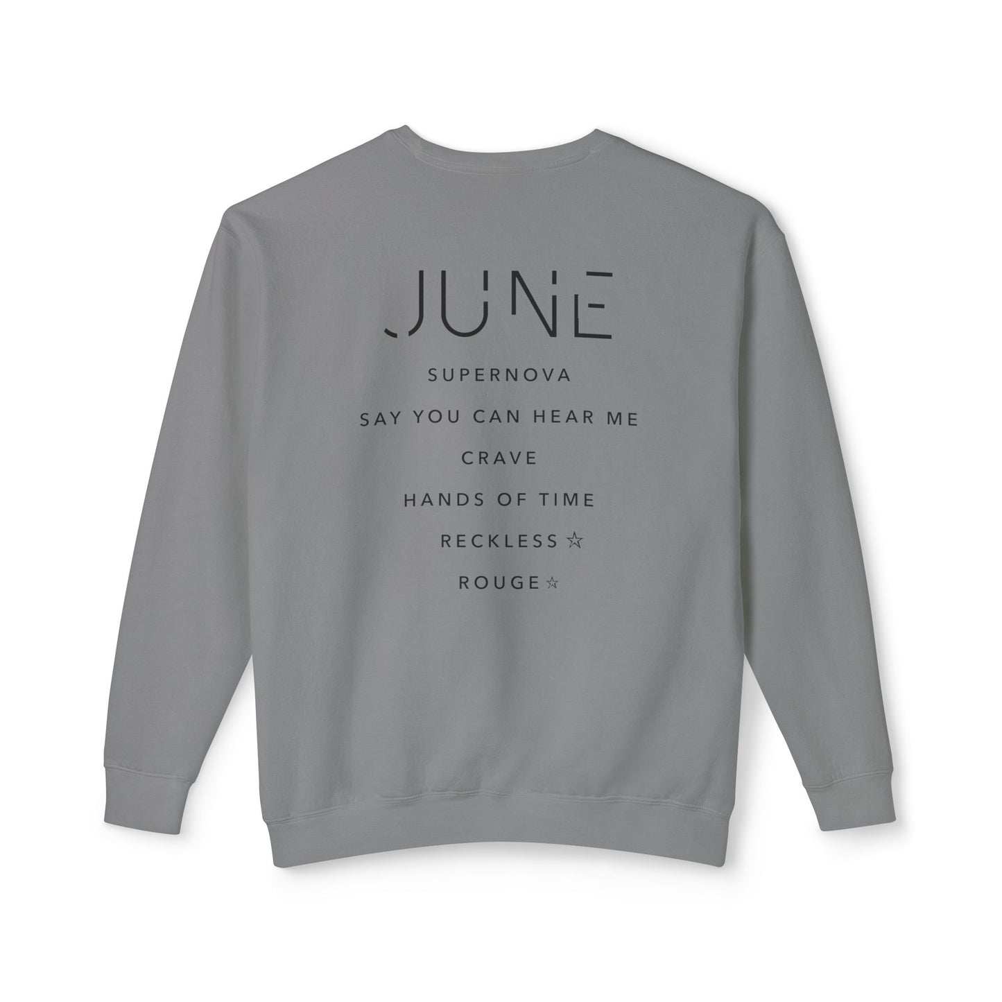 Tracklist Crewneck Sweatshirt