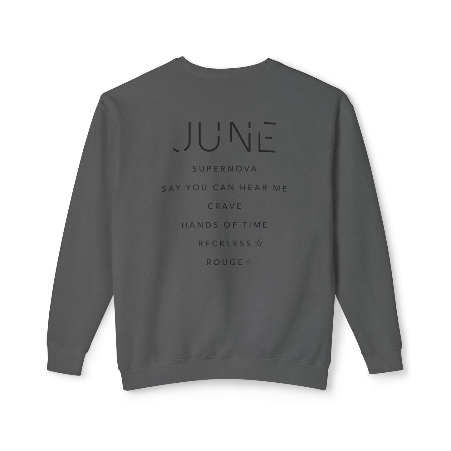 Tracklist Crewneck Sweatshirt