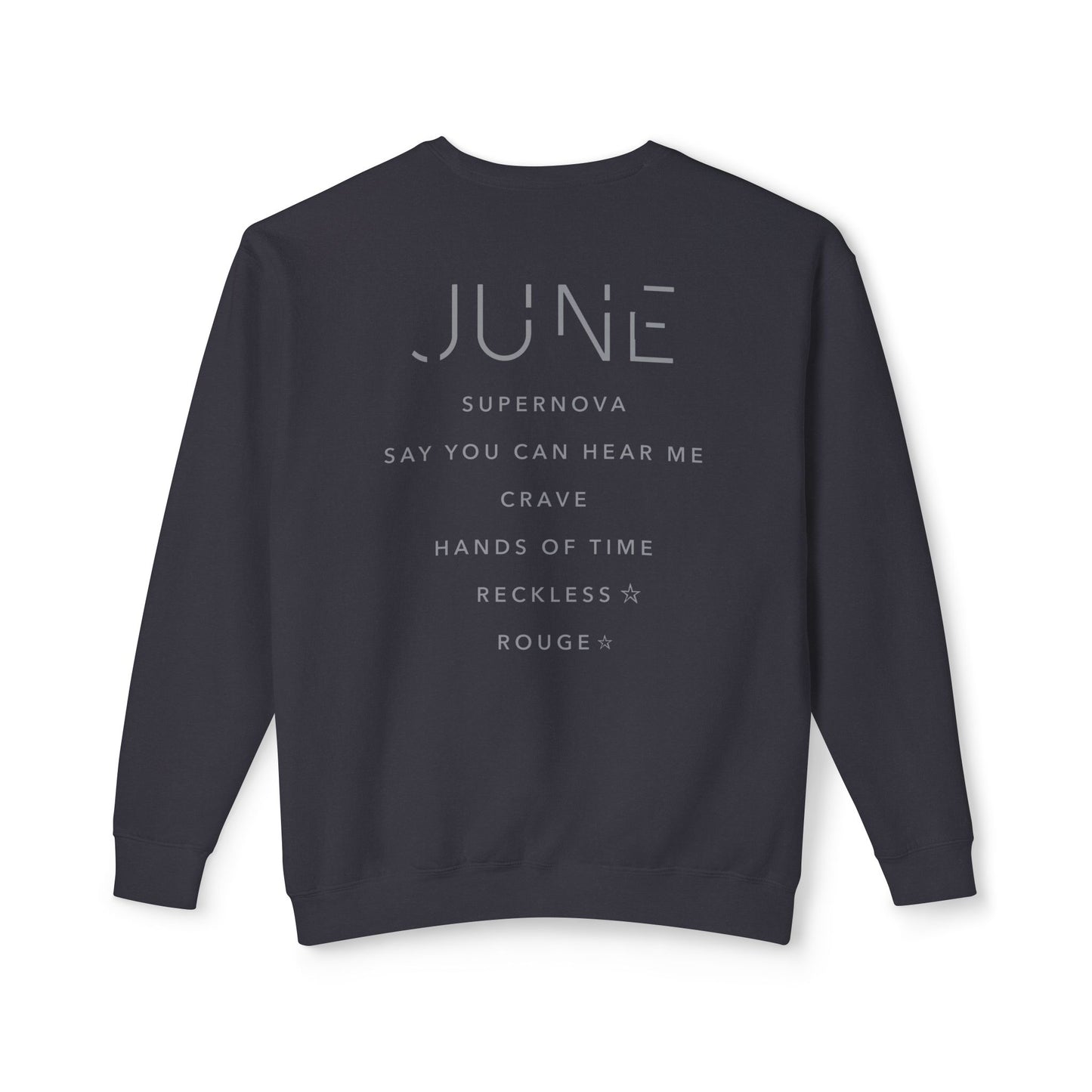 Tracklist Crewneck Sweatshirt