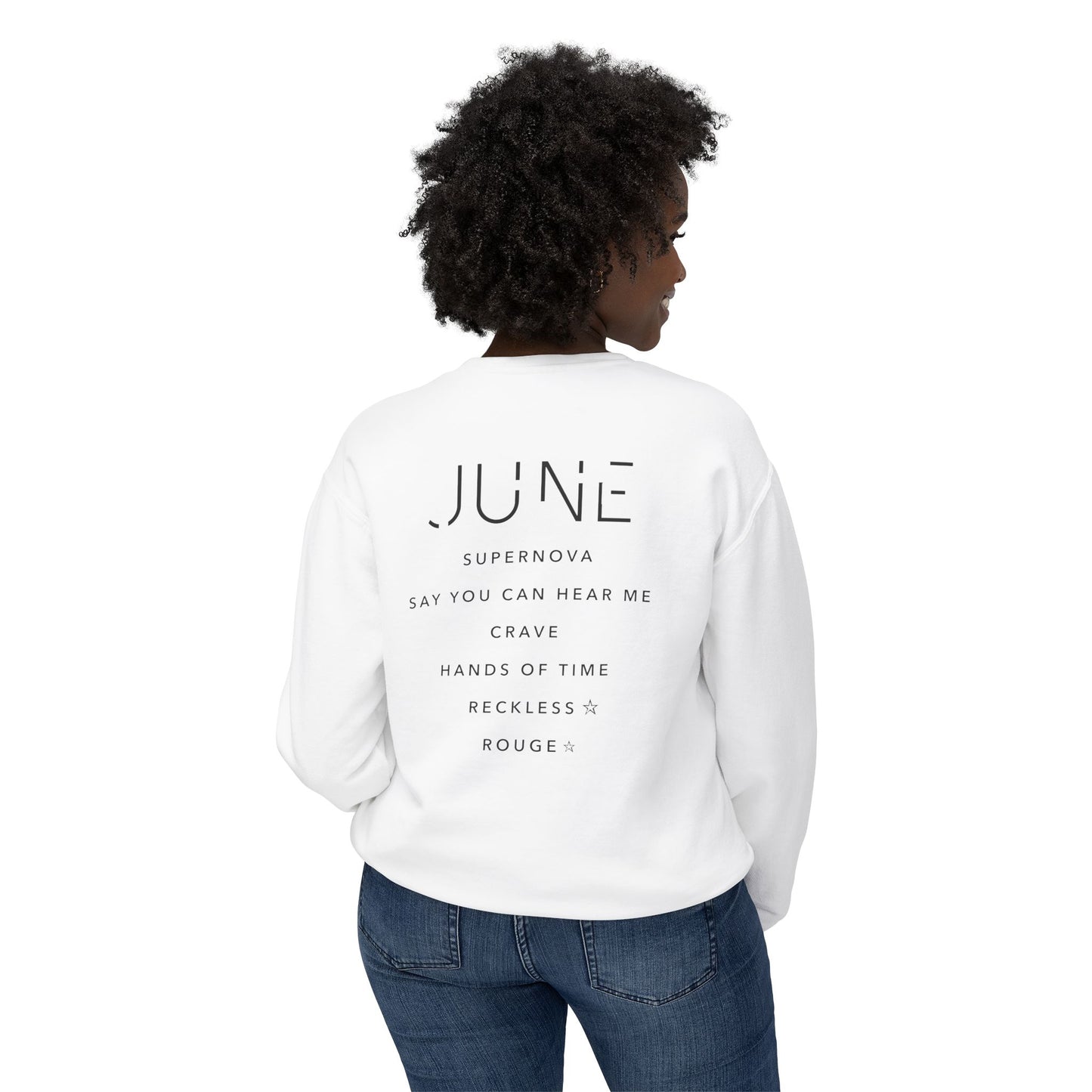 Tracklist Crewneck Sweatshirt